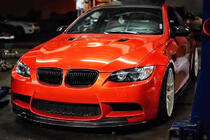 BMW 3 Series E92/E93 2006–2013 Front Bumper Lip Hamman-Style V1 for M3, Carbon photo 5