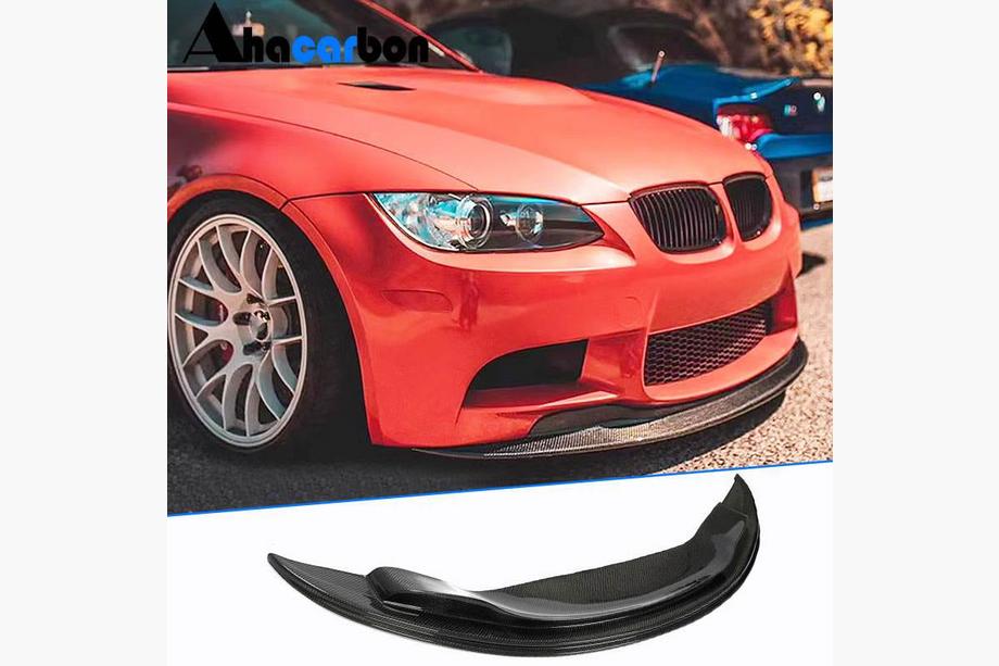 BMW 3 Series E92/E93 2006–2013 Front Bumper Lip Hamman-Style V1 for M3, Carbon Image