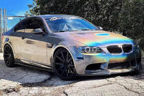 BMW 3 Series E92/E93 2006–2013 Front Bumper Lip V-Style (for M3, Carbon) photo 3
