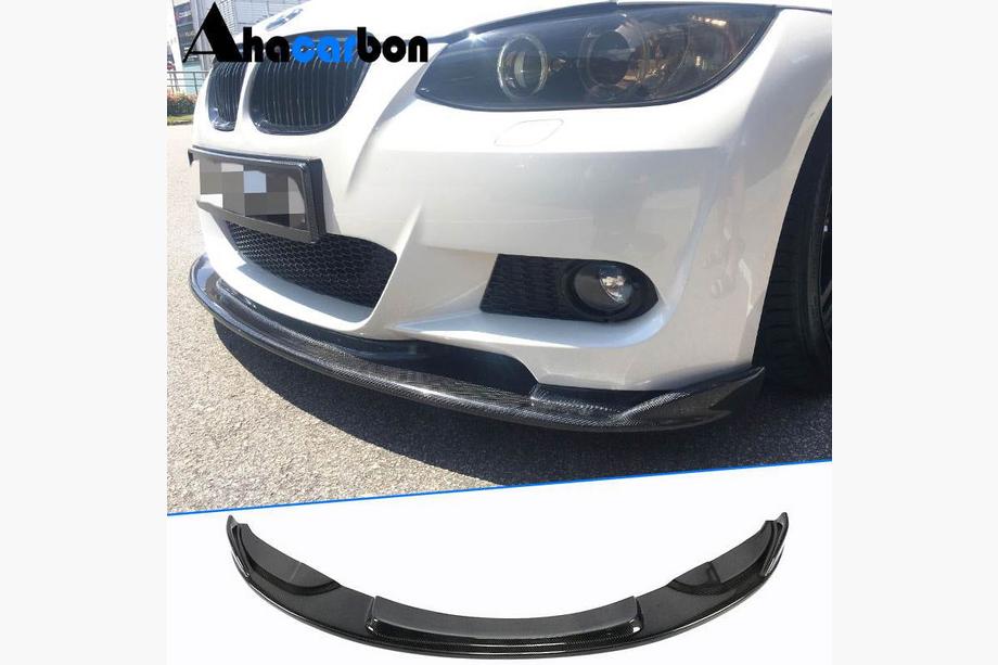 BMW 3 Series E92/E93 2006–2013 Front Bumper Lip Hamman-Style V2 (for M3, Carbon) Image