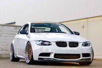 BMW 3 Series E92/E93 2006–2013 Front Bumper Lip AK-Style for M3, Carbon photo 3