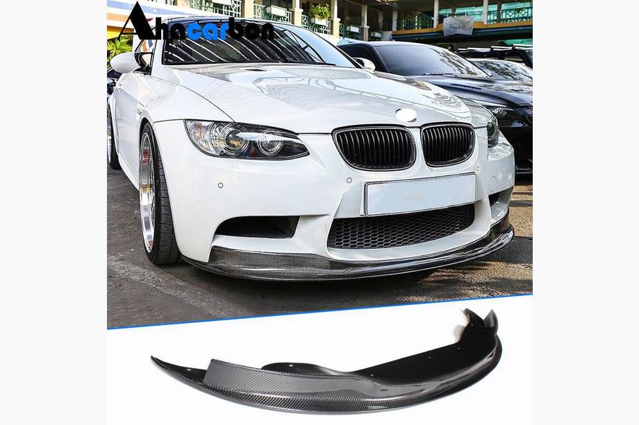 BMW 3 Series E92/E93 2006–2013 Front Bumper Lip AK-Style for M3, Carbon Image