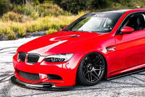 BMW 3 Series E90/E91 2005-2011 Front Bumper Lip GT4-Style (for M3, Carbon) photo 3