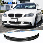 BMW 3 Series E90/E91 2005-2011 Front bumper lip (for E90 M-Sport 2008-2011, Carbon) photo 1