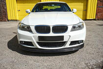BMW 3 Series E90/E91 2005-2011 Front bumper lip (for E90 M-Sport 2008-2011, Carbon) photo 2