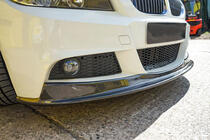 BMW 3 Series E90/E91 2005-2011 Front bumper lip (for E90 M-Sport 2008-2011, Carbon) photo 5
