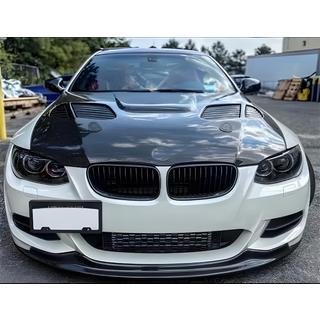 Front Bumper Lip RK-Style (for 2010-2012 M-Sport, Carbon) BMW 3 Series E92/E93 2006–2013 photo 2