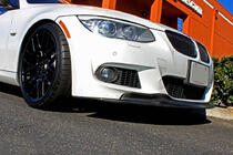 BMW 3 Series E90/E91 2005-2011 Front Bumper Lip FRP V2 (2010-2012 M-Sport) photo 3