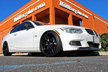 BMW 3 Series E90/E91 2005-2011 Front Bumper Lip FRP V2 (2010-2012 M-Sport) photo 4