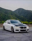 BMW 3 Series F30/F31 2012-2019 Front Bumper Lip V-Style for F30 M-Sport, Carbon photo 5
