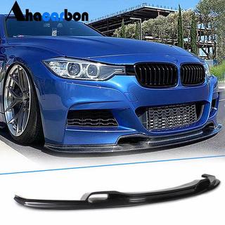 Front Bumper Lip V-Style for F30 M-Sport, Carbon BMW 3 Series F30/F31 2012-2019 photo 2