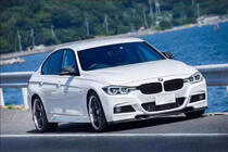 BMW 3 Series F30/F31 2012-2019 Front Bumper Lip FRP V3 (M-Performance) photo 7