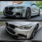 BMW 3 Series F30/F31 2012-2019 Front Bumper Lip MP-Style for F30 M-Sport, Carbon photo 3