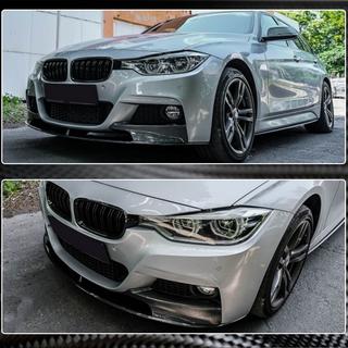 Front Bumper Lip MP-Style for F30 M-Sport, Carbon BMW 3 Series F30/F31 2012-2019 photo 3