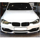 BMW 3 Series F30/F31 2012-2019 Front bumper lip FRP V2 (2012-2015 Base) photo 2