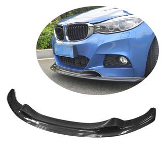 Front Bumper Lip V-Style (for F34 M-Sport, Carbon) BMW 3 Series F34 2013–2020 photo 1
