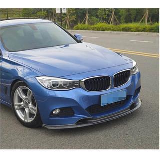 Front Bumper Lip V-Style (for F34 M-Sport, Carbon) BMW 3 Series F34 2013–2020 photo 2