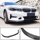BMW 3 Series G20/G21 2018- Front Bumper Lip V2 (for Base 2018-2022, Carbon) photo 2
