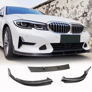 Front Bumper Lip V2 (for Base 2018-2022, Carbon) BMW 3 Series G20/G21 2018- photo 1
