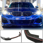 BMW 3 Series G20/G21 2018- Front Bumper Lip V3 for M-Sport 2018-2022, Carbon photo 5