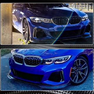 Front Bumper Lip V3 for M-Sport 2018-2022, Carbon BMW 3 Series G20/G21 2018- photo 4