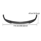 BMW 3 Series G20/G21 2018- Front Bumper Lip FRP V6 (2019-2022 M-Sport) photo 7