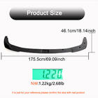 BMW 3 Series G20/G21 2018- Front Bumper Lip V1 for M-Sport 2022+ Carbon photo 4