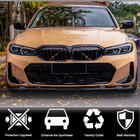 BMW 3 Series G20/G21 2018- Front Bumper Lip V2 for M-Sport 2022+ Carbon photo 2