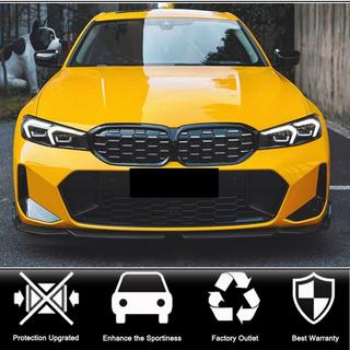 Front Bumper Lip V3 for M-Sport 2022+ Carbon BMW 3 Series G20/G21 2018- photo 2