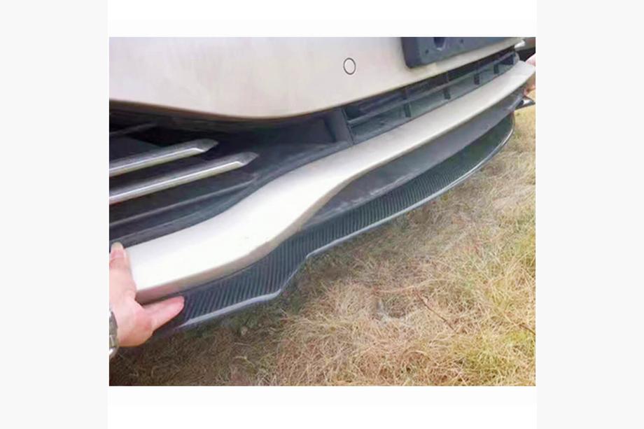 BMW 4 Series F32/F33/F36 2012-2020 Front Bumper Lip Spoiler (for Base 2013-2016, Carbon) Photo 2