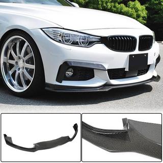 Front Bumper Lip V1 (for M-Sport, Carbon) BMW 4 Series F32/F33/F36 2012-2020 photo 1