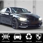 BMW 4 Series F32/F33/F36 2012-2020 Front Bumper Lip Carbon V4 (M-Sport) photo 3