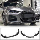 BMW 4 Series G22/23/26 2020- Front Lip V1 for G22/G23 M-Sport, Carbon photo 1