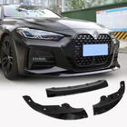 BMW 4 Series G22/23/26 2020- Front Bumper Lip ABS V2 (M-Sport) photo 1