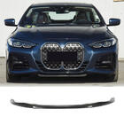 BMW 4 Series G22/23/26 2020- Front Bumper Lip V2 for G22/G23 M-Sport Carbon photo 1