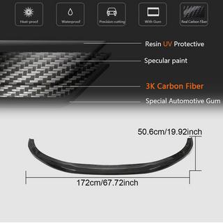 Front Bumper Lip V2 for G22/G23 M-Sport Carbon BMW 4 Series G22/23/26 2020- photo 4