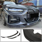 BMW 4 Series G22/23/26 2020- Front Bumper Lip V3 (for G22/G23 M-Sport, Carbon) photo 1