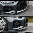 BMW 4 Series G22/23/26 2020- Front Bumper Lip V3 (for G22/G23 M-Sport, Carbon) photo 4