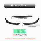 BMW 4 Series G22/23/26 2020- Front Bumper Lip V1 for G26 M-Sport, Carbon photo 5