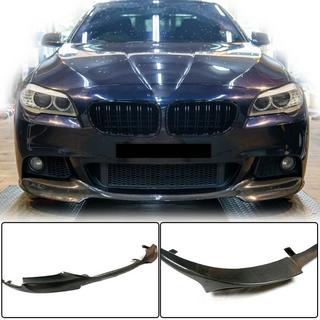 Front Bumper Lip V1 (for F10 M-Sport, Carbon) BMW 5 Series F10/F11 2010–2016 photo 1