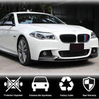BMW 5 Series F10/F11 2010–2016 Front Bumper Lip V3 for F10 M-Sport, Carbon photo 2