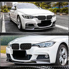 BMW 5 Series F10/F11 2010–2016 Front Bumper Lip V3 for F10 M-Sport, Carbon photo 3