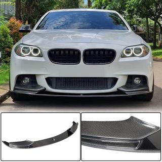 Front Bumper Lip V3 for F10 M-Sport, Carbon BMW 5 Series F10/F11 2010–2016 photo 1