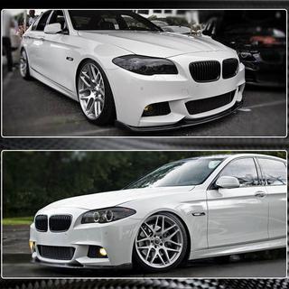 Front Bumper Lip V2 for F10 M-Sport, Carbon BMW 5 Series F10/F11 2010–2016 photo 4