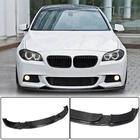 BMW 5 Series F10/F11 2010–2016 Front Bumper Lip FRP V5 (M-Sport) photo 1
