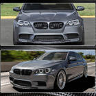 BMW 5 Series F10/F11 2010–2016 Front Bumper Lip V4 for F10 M5 Carbon photo 4