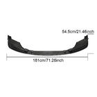 BMW 5 Series G30/G31 2017–2023 Front Bumper Lip Carbon V3 (for M5 2020+) photo 6