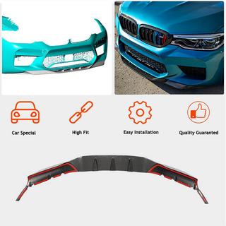 Front Bumper Lip V4 for M5 F90 2017-2020 Carbon BMW 5 Series G30/G31 2017–2023 photo 2
