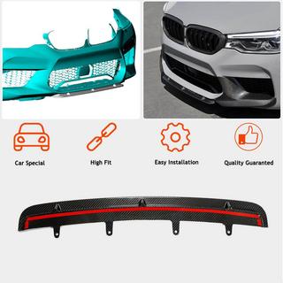 Front Bumper Lip V5 for M5 F90 2017-2020 Carbon BMW 5 Series G30/G31 2017–2023 photo 2