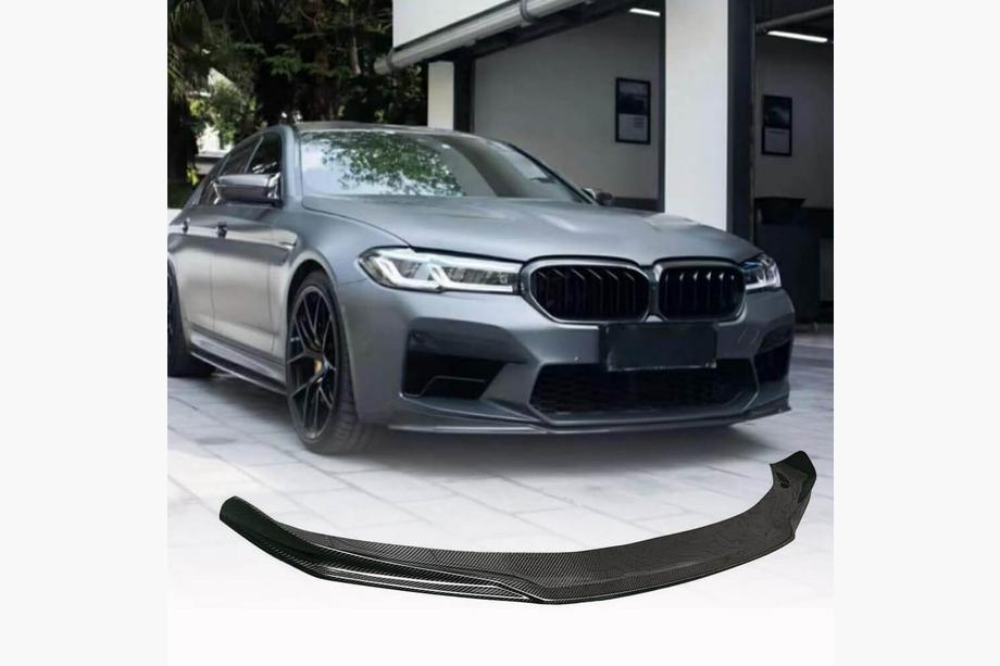 BMW 5 Series G30/G31 2017–2023 Front Bumper Lip V5 for M5 F90 2020-2024 Carbon Image